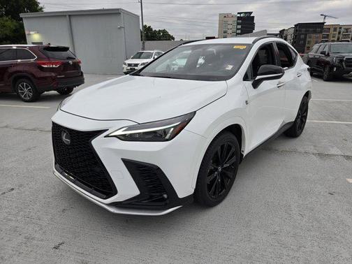 Ultra White 2022 Lexus NX 350 F SPORT Handling