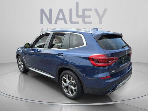 Phytonic Blue Metallic 2020 BMW X3 sDrive30i