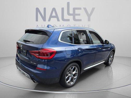 Phytonic Blue Metallic 2020 BMW X3 sDrive30i