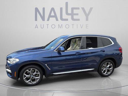 Phytonic Blue Metallic 2020 BMW X3 sDrive30i