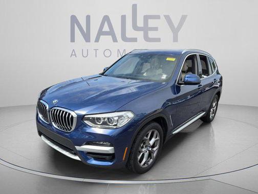 Phytonic Blue Metallic 2020 BMW X3 sDrive30i