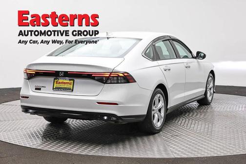 Platinum White Pearl 2025 Honda Accord LX 1.5T