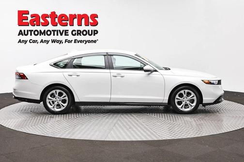 Platinum White Pearl 2025 Honda Accord LX 1.5T