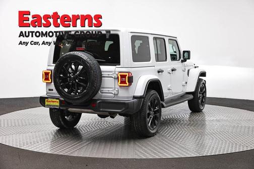 Bright White Clearcoat 2025 Jeep Wrangler 4xe Sahara