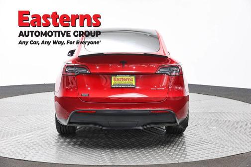 Red Multi-Coat 2022 Tesla Model Y Long Range Dual Motor All-Wheel Drive