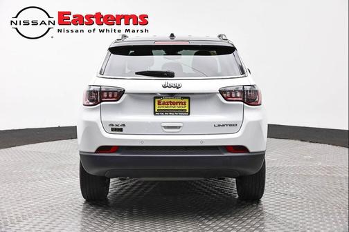 Bright White Clearcoat 2025 Jeep Compass Limited