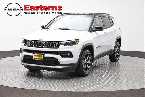 Bright White Clearcoat 2025 Jeep Compass Limited