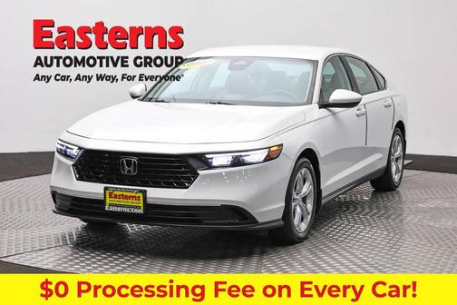 Platinum White Pearl 2023 Honda Accord LX 1.5T