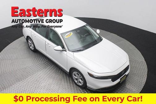 Platinum White Pearl 2023 Honda Accord LX 1.5T