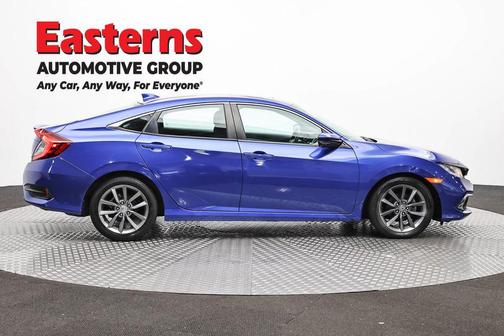 Blue 2021 Honda Civic EX