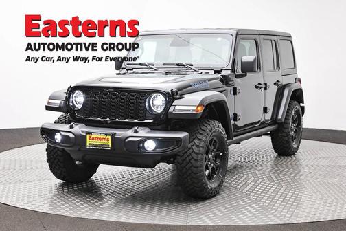 Black Clearcoat 2025 Jeep Wrangler 4xe Willys
