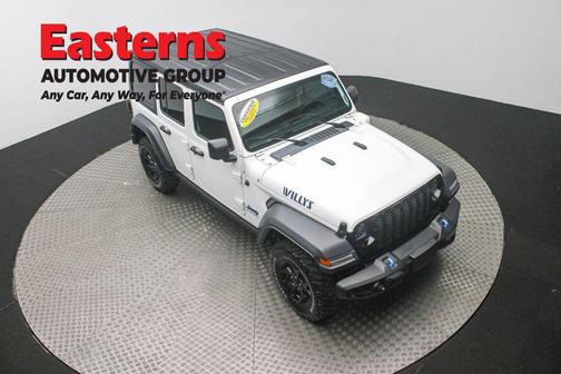 Bright White Clearcoat 2023 Jeep Wrangler 4xe Base