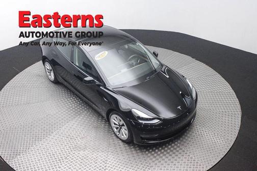 Solid Black 2021 Tesla Model 3 Long Range