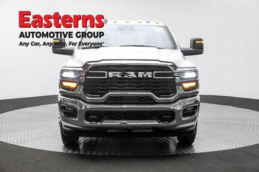 Bright White Clearcoat 2025 RAM 3500 Tradesman Regular Cab 4x4 8' Box