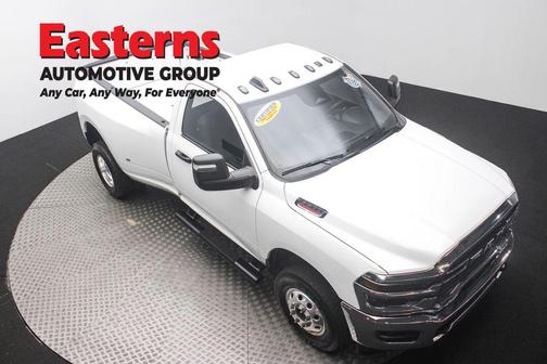 Bright White Clearcoat 2025 RAM 3500 Tradesman Regular Cab 4x4 8' Box