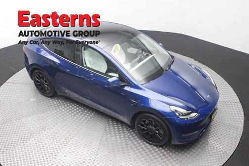 Deep Blue Metallic 2021 Tesla Model Y Long Range Dual Motor All-Wheel Drive