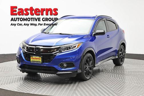 Aegean Blue Metallic 2022 Honda HR-V AWD Sport