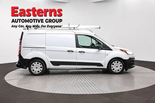 Frozen White 2020 Ford Transit Connect XL Cargo Van