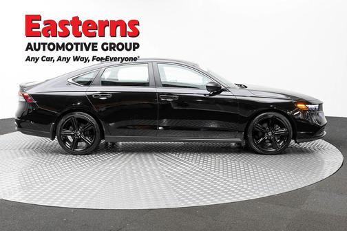 Black 2025 Honda Accord Hybrid Sport