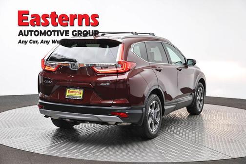 Burgundy 2019 Honda CR-V EX-L
