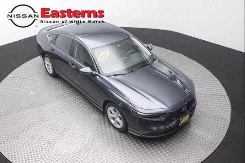 Crystal Black Pearl 2025 Honda Accord LX 1.5T