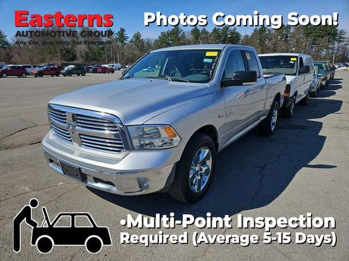 Bright Silver Metallic Clearcoat 2017 RAM 1500 Big Horn