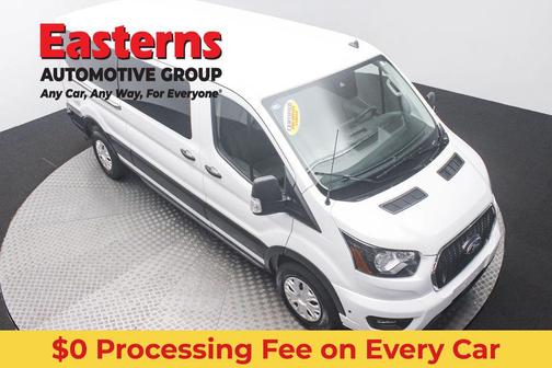 Oxford White 2024 Ford Transit-350 XLT