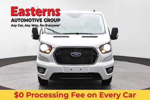 Oxford White 2024 Ford Transit-350 XLT