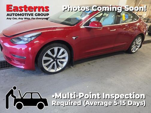 Red Multi-Coat 2018 Tesla Model 3 Standard