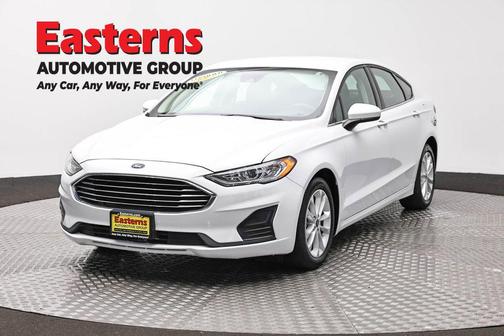 Oxford White 2020 Ford Fusion Hybrid SE