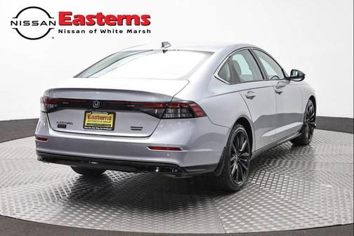 Solar Silver Metallic 2024 Honda Accord Hybrid Touring