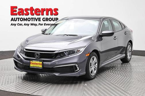 Gray 2021 Honda Civic LX