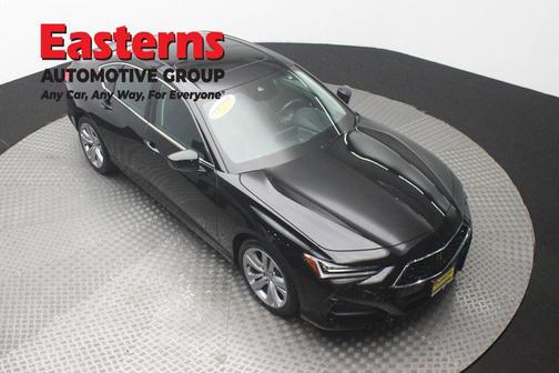 Black 2022 Acura TLX Technology