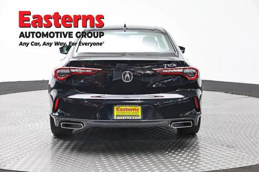 Black 2022 Acura TLX Technology