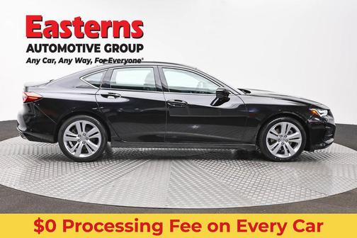 Black 2022 Acura TLX Technology