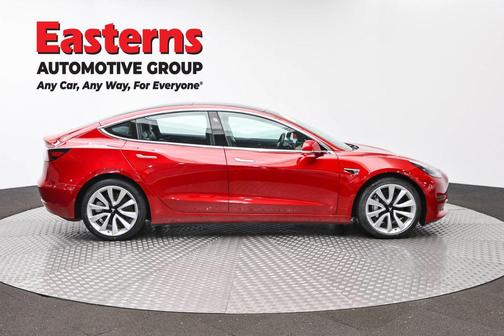 Red Multi-Coat 2018 Tesla Model 3 Long Range