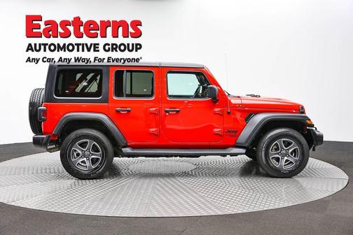 Firecracker Red Clearcoat 2021 Jeep Wrangler Unlimited Sport