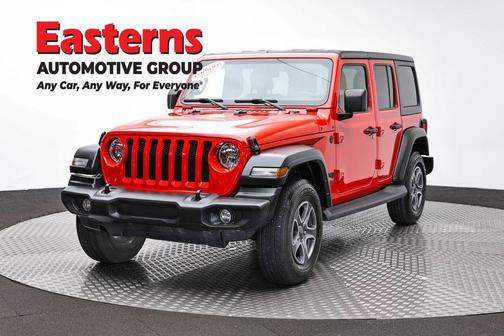 Firecracker Red Clearcoat 2021 Jeep Wrangler Unlimited Sport