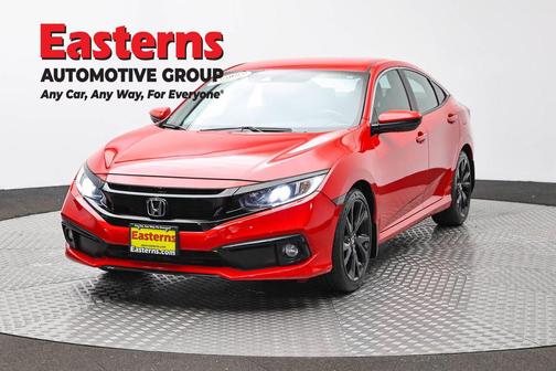 Rallye Red 2019 Honda Civic Sport