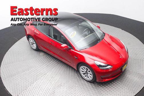 Red Multi-Coat 2021 Tesla Model 3 Standard Range Plus