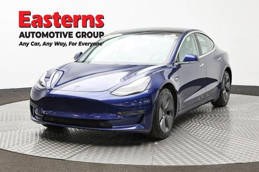 Deep Blue Metallic 2019 Tesla Model 3 Long Range