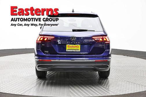 Atlantic Blue Metallic 2022 Volkswagen Tiguan 2.0T SE 4MOTION
