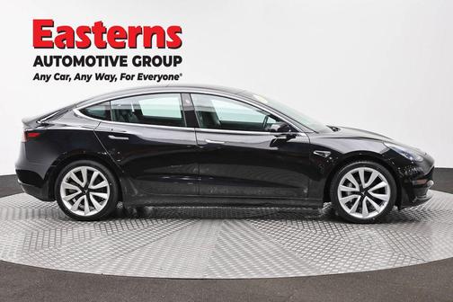 Solid Black 2019 Tesla Model 3 Long Range