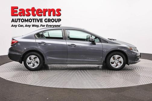 Gray 2013 Honda Civic LX