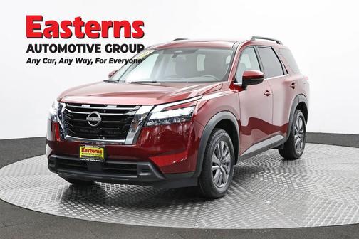 Scarlet Ember Tintcoat 2025 Nissan Pathfinder SV FWD
