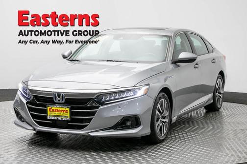 Modern Steel Metallic 2021 Honda Accord Hybrid EX-L
