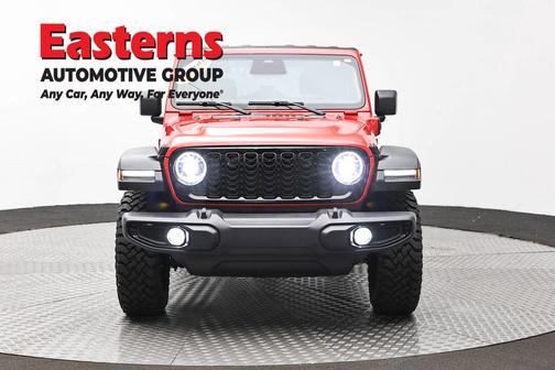 Firecracker Red Clearcoat 2025 Jeep Wrangler 4xe Willys