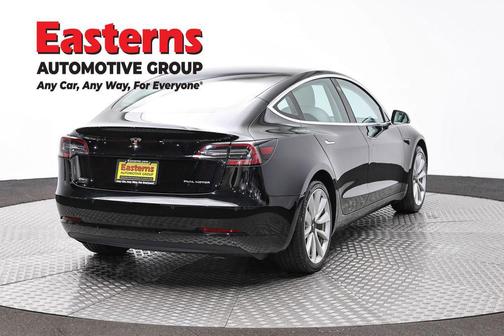 Solid Black 2019 Tesla Model 3 Long Range