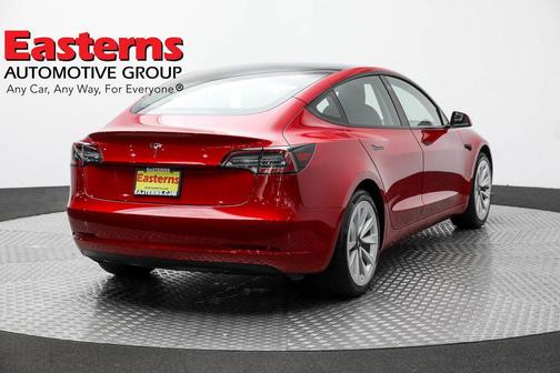 Red Multi-Coat 2021 Tesla Model 3 Standard Range Plus