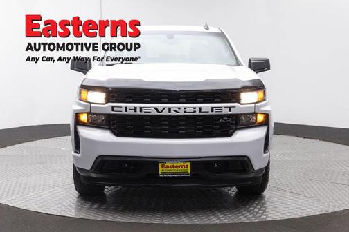 Summit White 2021 Chevrolet Silverado 1500 Custom